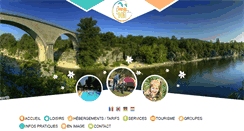Desktop Screenshot of campingdupontardeche.com